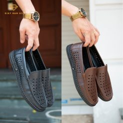 Giày hè lỗ thoáng khí